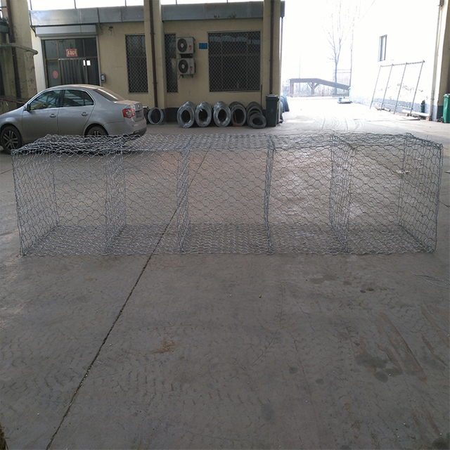 Tamaño de malla de gaviones de material galvanizado en caliente de alta calidad