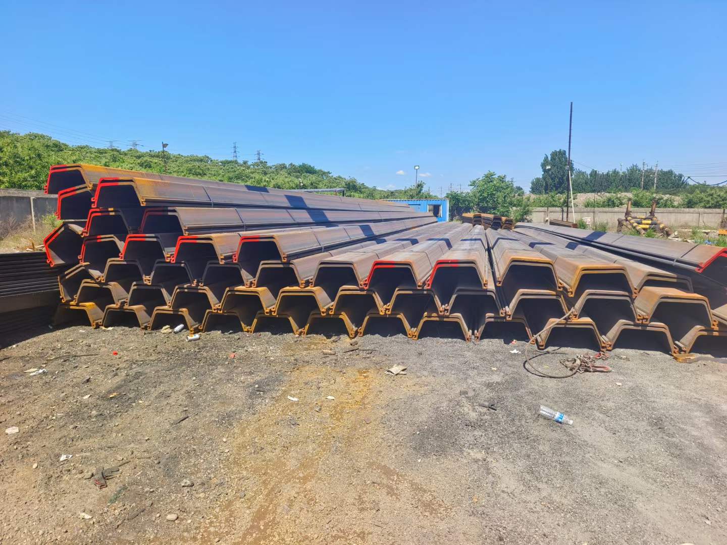 Tablestacas de acero（sheet piles）