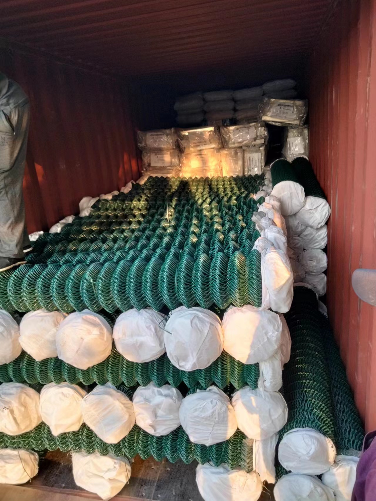 Malla Olímpica de PVC Verde 