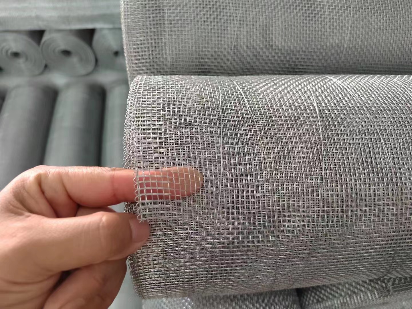 Malla De Alambre De Acero Inoxidable