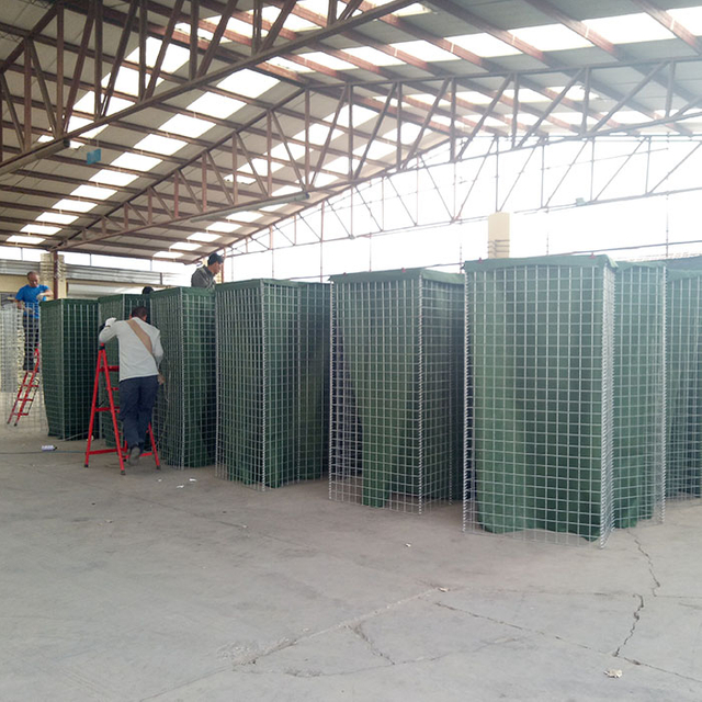 Precio de barrera defensiva militar galvanizada hesco MIL7